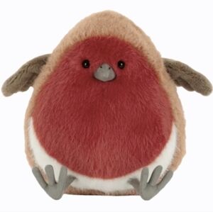 Jellycat Plum Robin 7.9x5.9x6.3" Soft & Plush BNWT Authentic